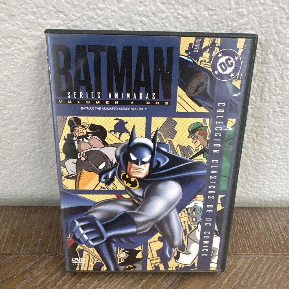 Batman Serie Animada Volumen 2 en Dvd 4 Disc Set Regions 1 &4 DC Comics‎ Spanish